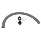 Гофра кабель-трассы D40/d32 мм, L800 мм, серая Гофра кабель-трассы D40/d32 мм, L800 мм, серая