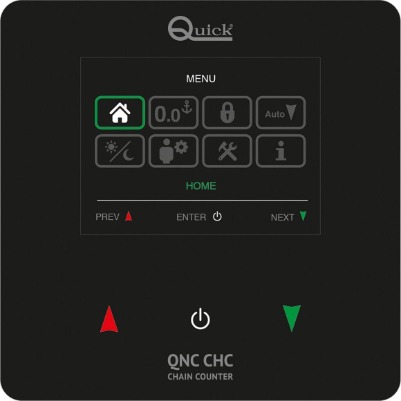 Счетчик цепи для якорной лебедки, QNC CHC, врезной, Quick Счетчик цепи для якорной лебедки, QNC CHC, врезной, Quick