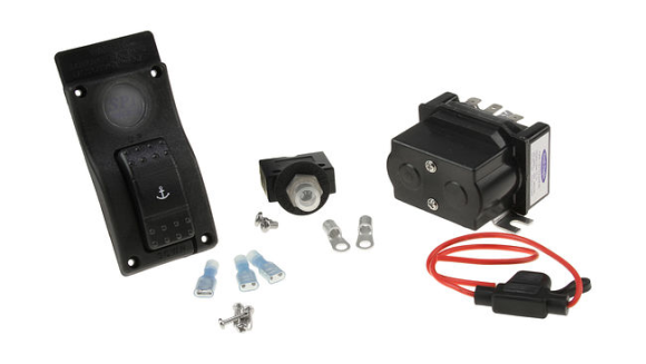 Лебедка якорная VS1000 вертикальная, 1100Вт, 12 В,