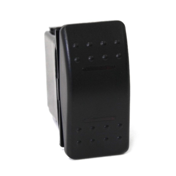 Переключатель (on)-off-(on), DPDT, 7P с двойной подсветкой NEKEKE