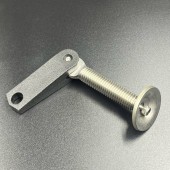 Ручка винта струбцины Yamaha 2-8 (в сборе 6E7-43116 и 648-43114) (пластиковая)  (JSP)