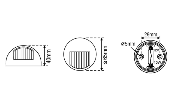 Огонь ходовой Lalizas Power 7 зеленый Огонь ходовой Lalizas Power 7 зеленый