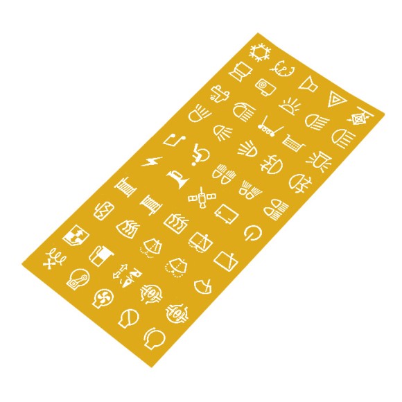 Наклейки с надписями для кнопок NEKEKE Наклейки с надписями для кнопок NEKEKE