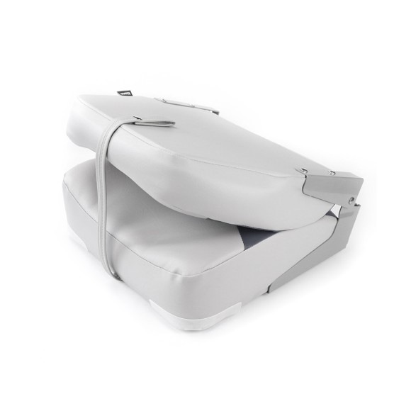 Кресло складное с мягкими накладками, серый/угольный