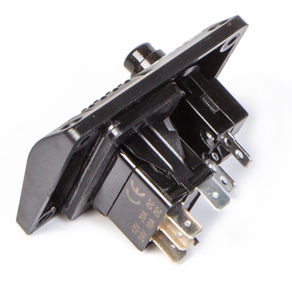 Панель с переключателем SeaFlo, 12V/24V трёхпозиционный