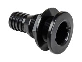 Разъем водосброса пластиковый под шланг 32 мм, черный Разъем водосброса пластиковый под шланг 32 мм, черный