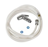 Лейка душа пластиковая хромированая, шланг 5 м Лейка душа пластиковая хромированая, шланг 5 м