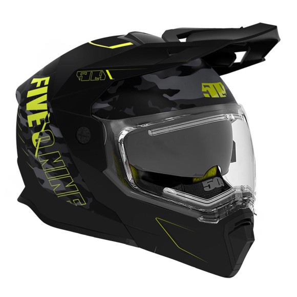 Шлем 509 Delta R4 с подогревом Black Camo, XS