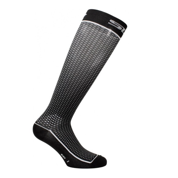 Носки SIXS LONG2 Black Carbon, 44/47