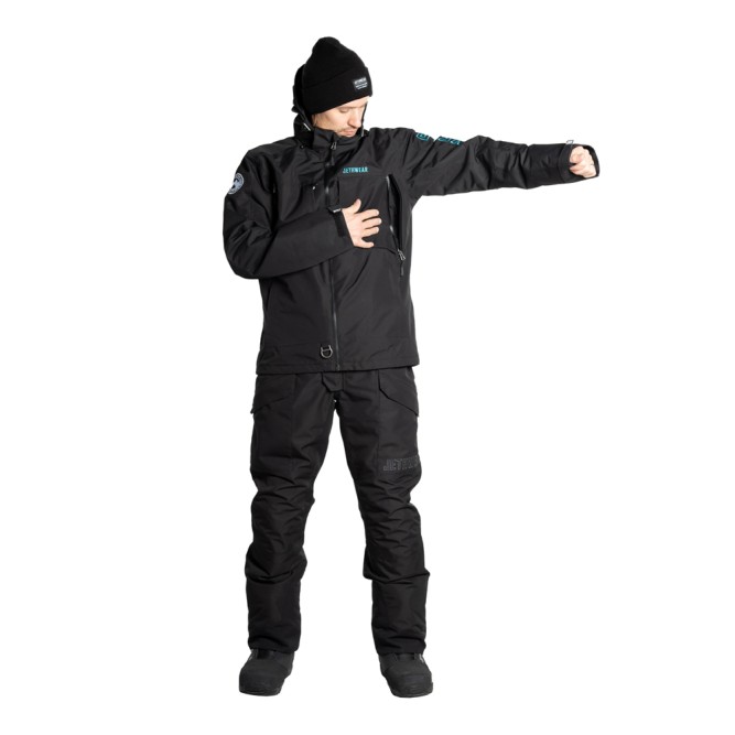 Куртка Jethwear Crisp с утеплителем Black/Blue, XXL