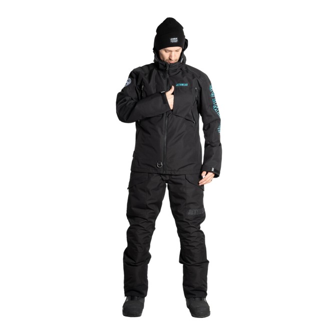 Куртка Jethwear Crisp с утеплителем Black/Blue, XXL