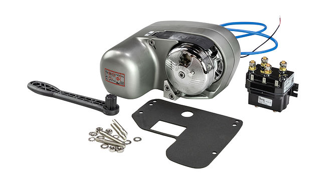 Лебедка якорная Quick Genius GP2 2000F, 12 В, цепь 8мм