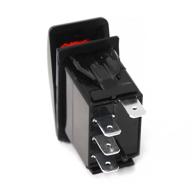 Переключатель on-on, S.P.D.T, 4P, LED*2 NEKEKE