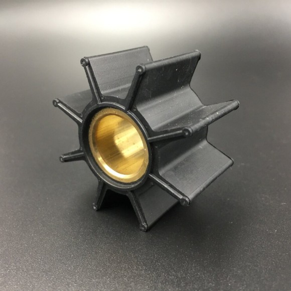 Крыльчатка помпы охлаждения Honda BF5-10 (пластиковая втулка) (Omax)