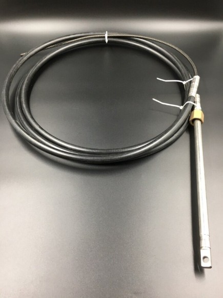 Трос рулевой (15FT) (M66) (Нерж.) Трос рулевой (15FT) (M66) (Нерж.)