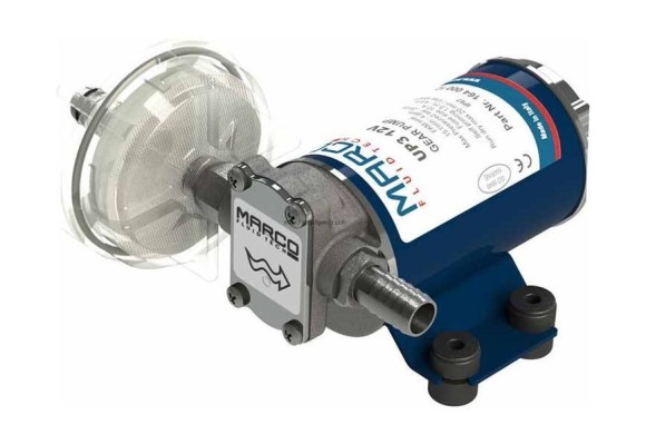 Помпа водоподающая шестеренчатая Marco UP3, 12 В, 15 л/мин