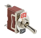 Тумблер двухпозиционный OFF-(ON) 12 В/15А 2P Тумблер двухпозиционный OFF-(ON) 12 В/15А 2P