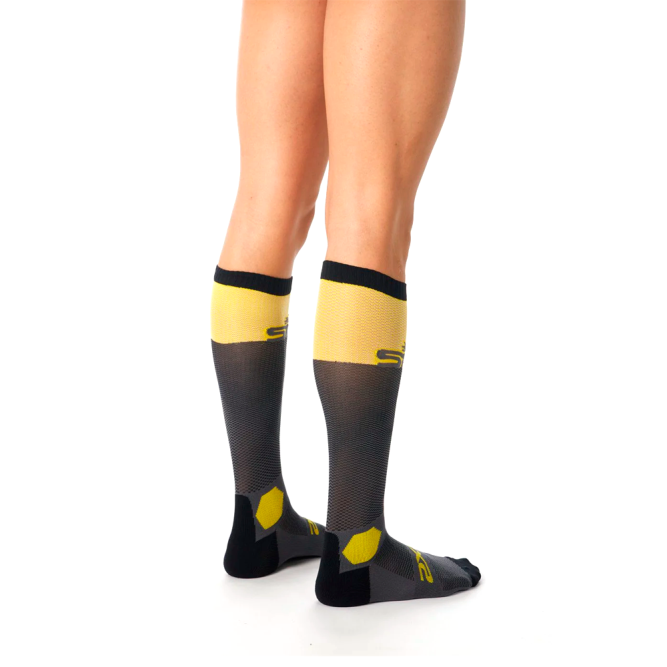 Носки SIXS LONG RACING Dark Grey/Yelow Tour, 40/43, Артикул: LORA-II-GRGI