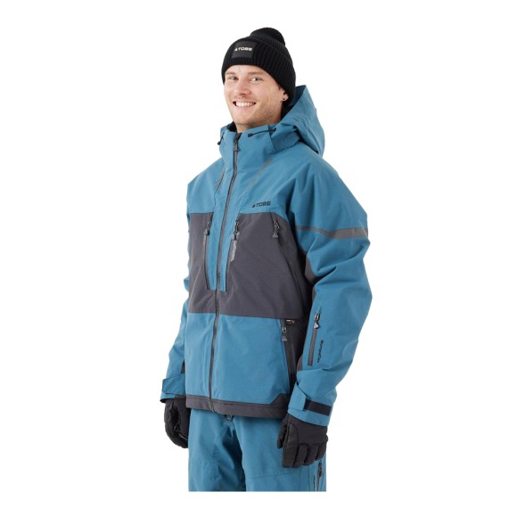 Куртка Tobe Contego 3-в-1 с утеплителем Mallard Blue, XL
