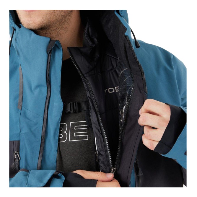 Куртка Tobe Contego 3-в-1 с утеплителем Mallard Blue, XL