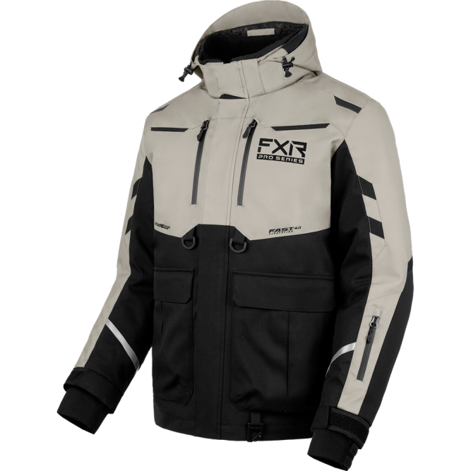 Куртка FXR Expedition Pro 2-in-1 с утеплителем Black/Stone, L