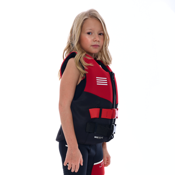 Детский спасательный жилет JetPilot Cause F/E Youth Eco Vest L50 Red, 165 Детский спасательный жилет JetPilot Cause F/E Youth Eco Vest L50 Red, 165
