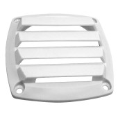 Крышка вентиляции пластмассовая квадратная 85х85мм, белая