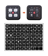 Панель управления (2 ряда, 4 кнопоки, RGB), Marine Rocket