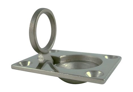 Ручка палубная потайная 48х38х11 мм Ручка палубная потайная 48х38х11 мм