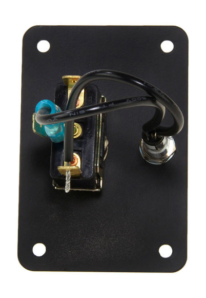 Панель управления якорной лебедкой 52х76 мм, 12 В, 15А