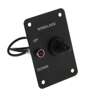 Панель управления якорной лебедкой 52х76 мм, 12 В, 15А Панель управления якорной лебедкой 52х76 мм, 12 В, 15А