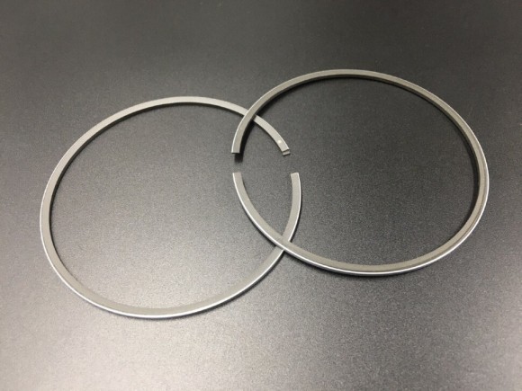 Кольца поршневые, комплект на один поршень Yamaha 115-250 (STD) (Riken) (Omax)