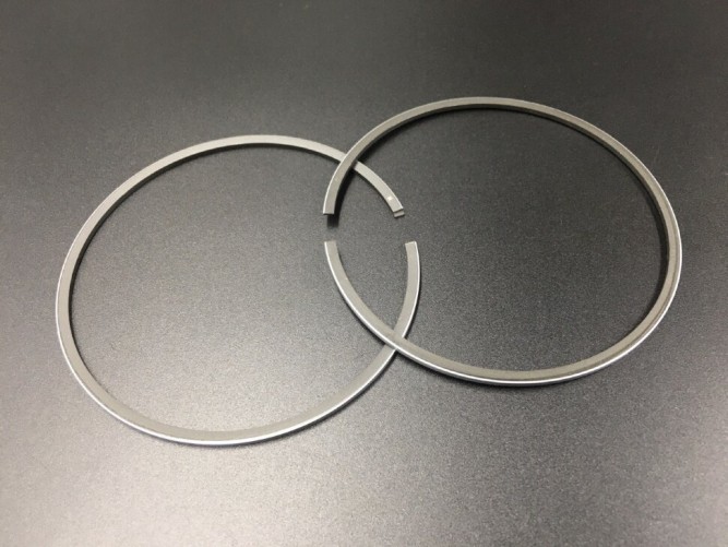 Кольца поршневые, комплект на один поршень Yamaha 115-250 (STD) (Riken) (Omax)