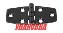 Петля 37х76 мм, цвет черный (упаковка из 10 шт.)