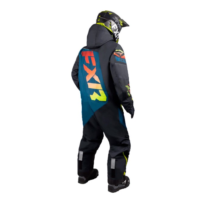 Комбинезон FXR CX без утеплителя Black/Slate/Inferno, 2XL