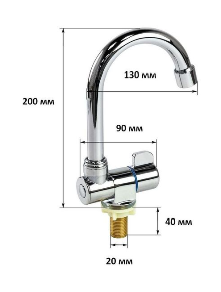 Кран для умывальника, Marine Rocket Кран для умывальника, Marine Rocket
