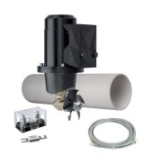 Подруливающее устройство Quick, D110mm, 25KGF, 12 В, (TCDEX08 - TNL 1000mm)