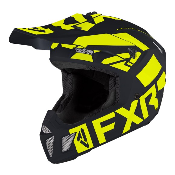 Шлем FXR Clutch Evo Le.5 Black/Hi Vis, XS Шлем FXR Clutch Evo Le.5 Black/Hi Vis, XS