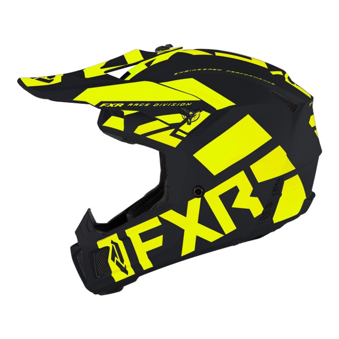 Шлем FXR Clutch Evo Le.5 Black/Hi Vis, XS