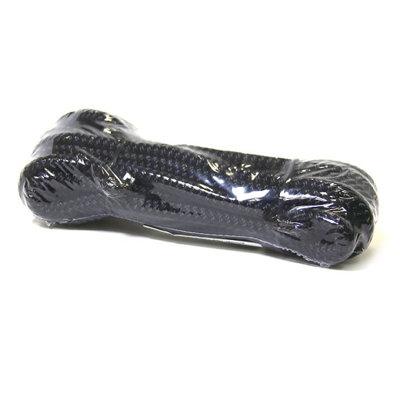 Трос для кранцев c огоном 8мм*1,83м черный (2 шт.)