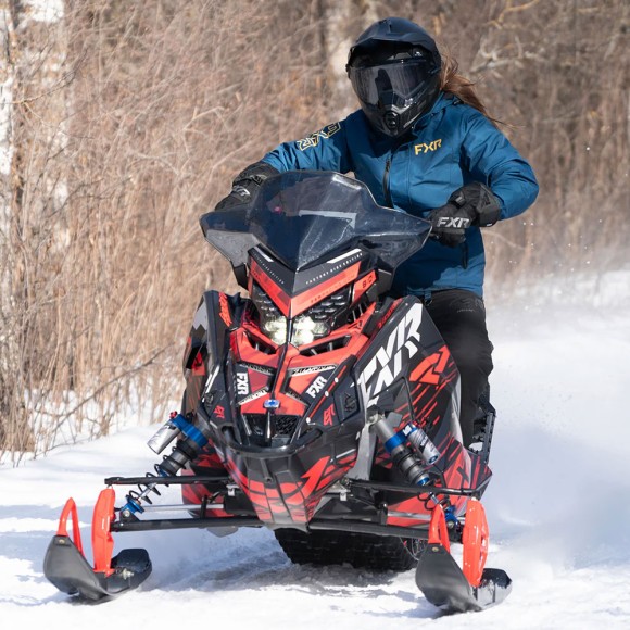 Перчатки FXR Fusion с утеплителем Black/White, XL