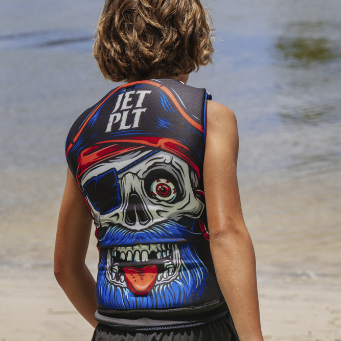 Детский спасательный жилет JetPilot Boys Cause F/E Youth Eco Vest L50s Black, 140