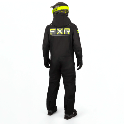 Комбинезон FXR Recruit F.A.S.T. с утеплителем Black/Hi Vis, 3XL