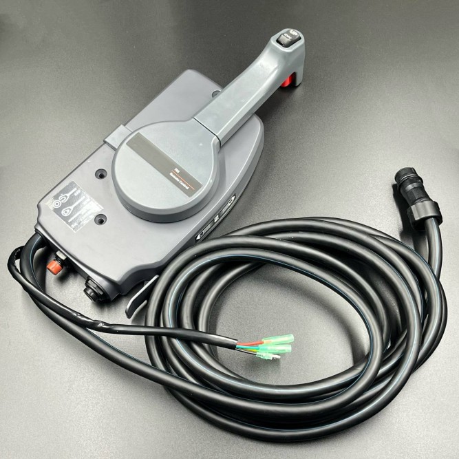 Дистанционное управление Yamaha 703 (С кнопкой гидроподъема) (Толкающая) (10Pin) (YUELANG)