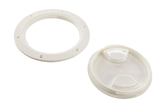 Лючок палубный 5", белый