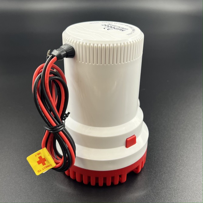 Помпа осушительная 2000GPH (12V) (7570 л/ч) (PREMARINE)