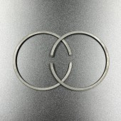 Кольца поршневые, комплект на один поршень Tohatsu M40C (345-00014-0;361-00014-0) (0.50mm) (Osaka)