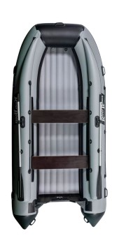 Надувная лодка ПВХ, RiverBoats RB 370 НДНД, ф/б, черно-серый Надувная лодка ПВХ, RiverBoats RB 370 НДНД, ф/б, черно-серый