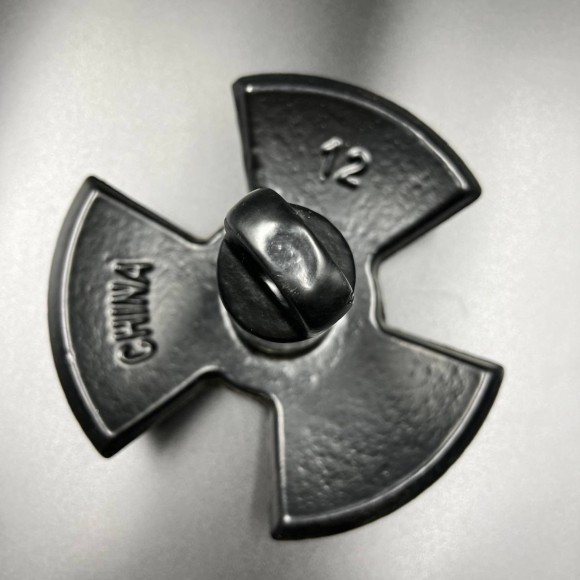 Якорь речной 3-х лепестковый (черный) с ПВХ покрытием 5.4кг (Allshine)