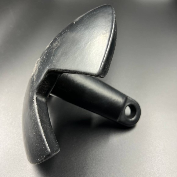 Якорь речной 3-х лепестковый (черный) с ПВХ покрытием 5.4кг (Allshine)